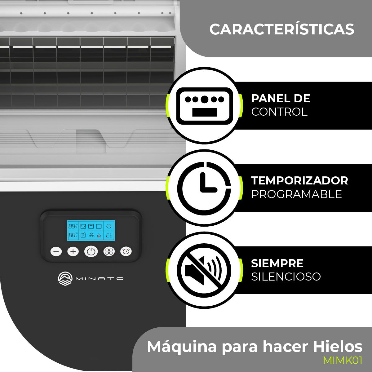 Máquina para Hacer Hielos Minato - MIMK01