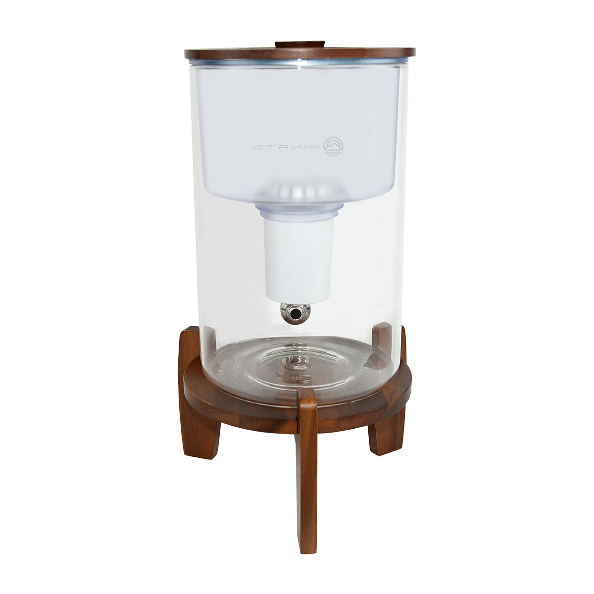 Purificador de Agua 9 litros de Vidrio Borosilicato. Incluye 3 Filtros