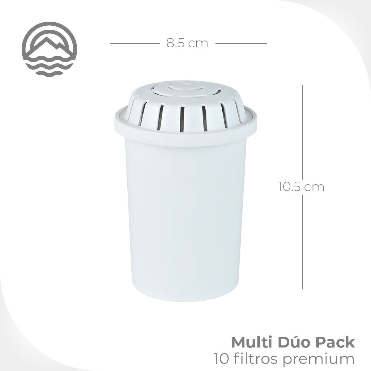 Minato Filtros Carbón Activado Multi Dúo Pack 5 Pz 5NWPD12