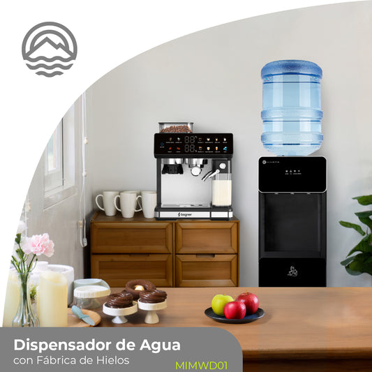 Minato Dispensador De Agua Con Fábrica De Hielos MIMWD01