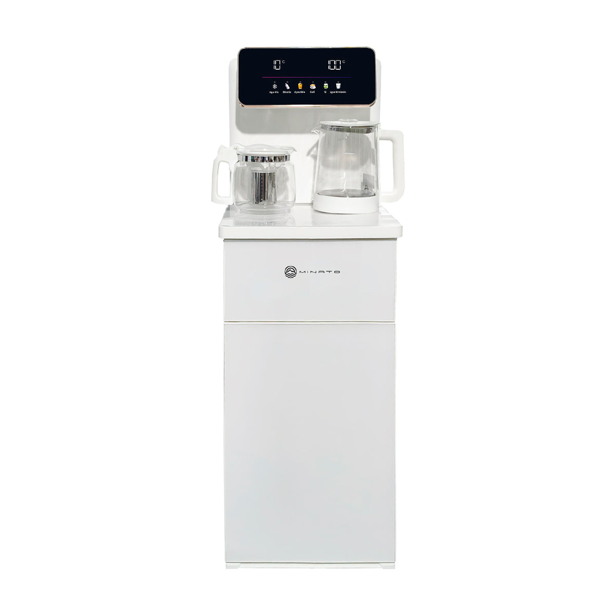 Minato Dispensador De Bebidas Agua Fría Y Caliente MWD01W 20L