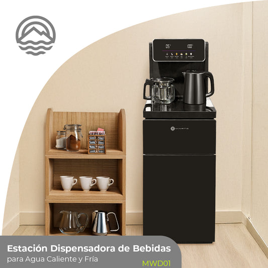 Estación Dispensadora de Bebidas Para Agua Caliente y Fría Minato - MWD01