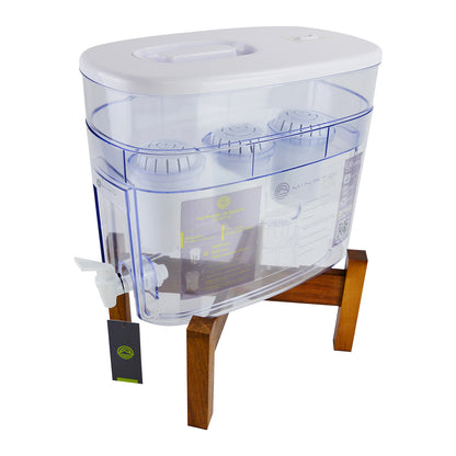 Purificador de Agua 9 litros. Incluye 3 Filtros